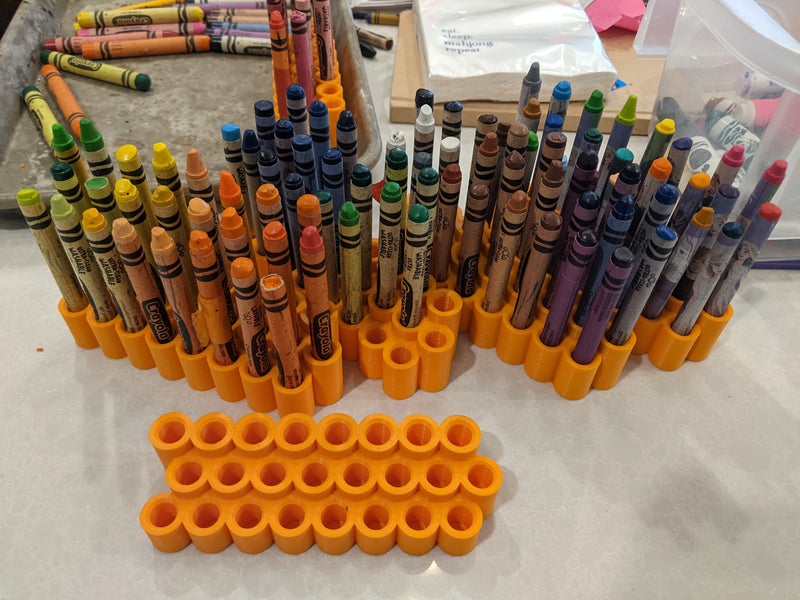 The AwkEng Organizes the Crayons