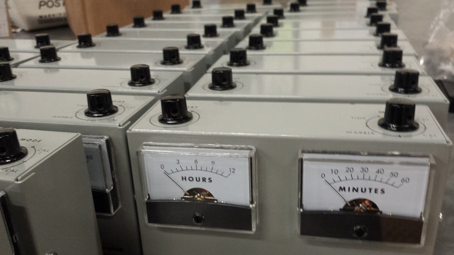 Voltmeter Clock Final Assembly