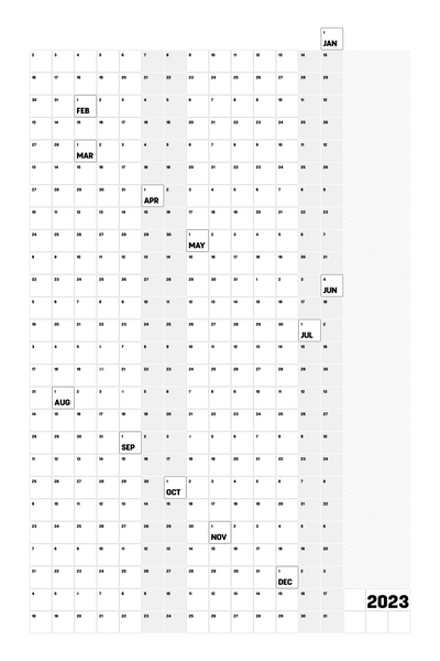 AwkEng Calendar, 2023