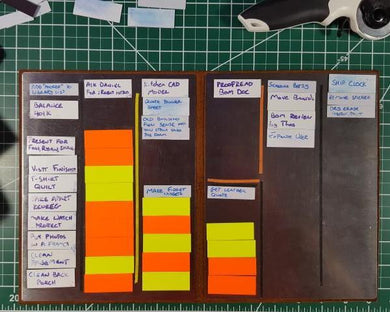 Model AWK-109 Mark 1 Personal Scrum Board