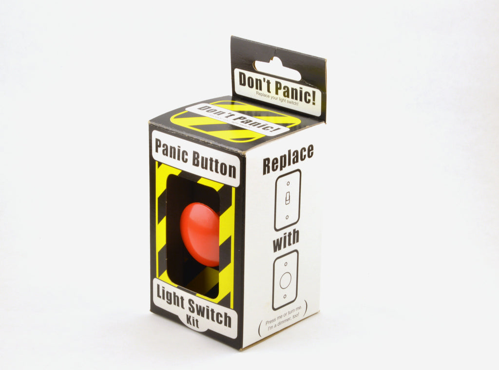 Awkward Button Awkward Engineer - Panic Button Light Switch Kit (110V/60Hz)